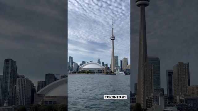 CN Tower In Toronto, Ontario - Vive Le Canada!