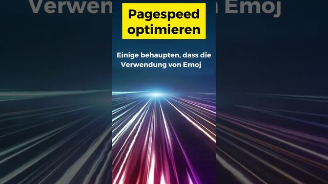 Seitenladezeit-Optimierung - Emoji-Revolution: Können Emojis wirklich WordPress schneller machen?