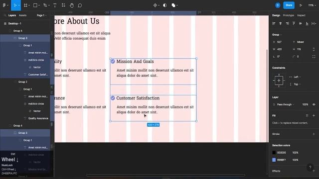 How to Make About us Page in Figma | About us landing Page Design Tutorial смотреть онлайн