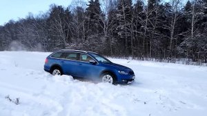 Skoda Octavia Scout 4x4 Застрял и выехал сам)