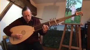 Giovanni-Girolamo Kapsberger - Corrente Prima - Theorbo - Théorbe - Lute - Luth