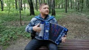Измайловский пятачок гармонист Иван Киселёв