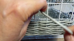 Корзина с ручками. Переделка фикспрайс