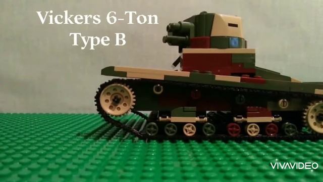 Vickers 6 Ton {Tank History} II LEGO Animation II Teaser Trailer