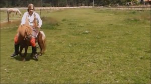 Riding school girl