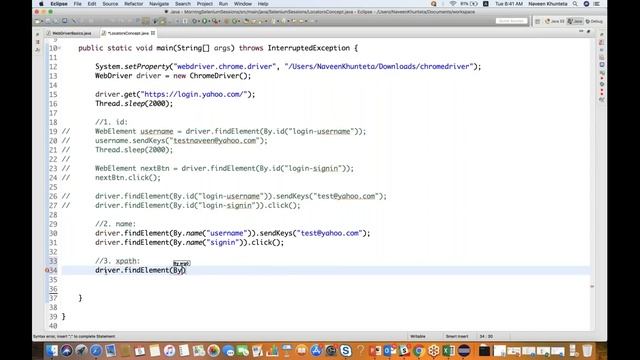 Different Locators In Selenium WebDriver || Best locator to use