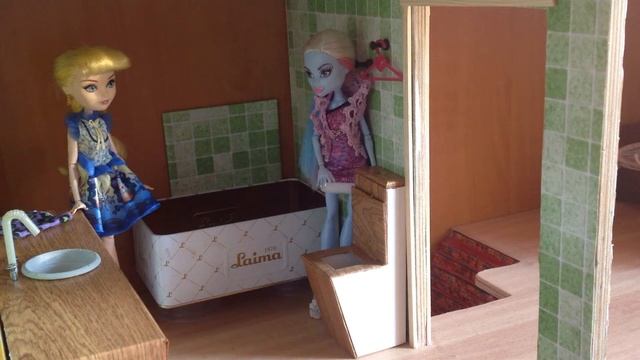 Cерия 9/Ремонт ванной комнаты/doll's bathroom смотреть онлайн