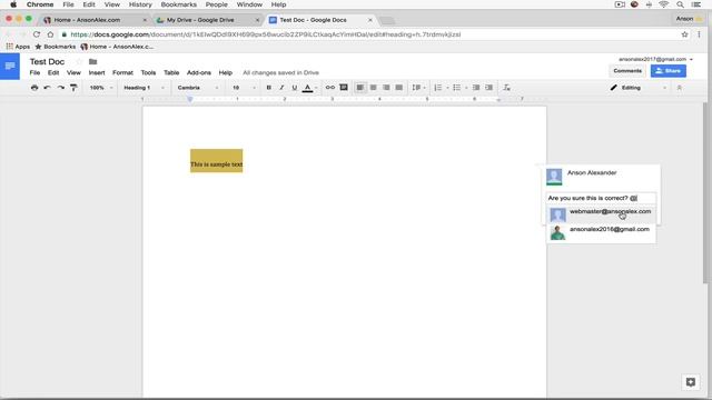 Google Docs and Sheets | Tutorial