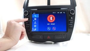 Магнитола Митсубиси АСХ на андройд с навигацией