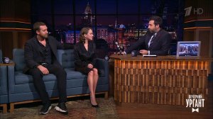 Актеры Аглая Тарасова и Данила Якушев о фильме "Смертельные иллюзии". Вечерний Ургант. Фрагмент в...