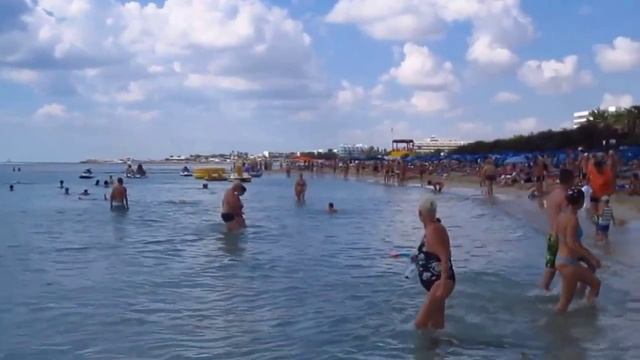 Ayia Napa, Cyprus - Glyki Nero Beach смотреть онлайн
