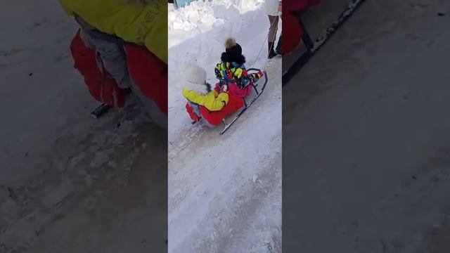 Санки для двойняшек. смотреть онлайн