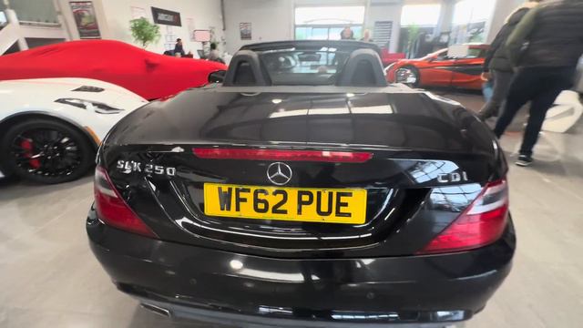 Mercedes Slk 2.1 Slk250 Cdi Blueefficiency Amg Sport G-tronic+ Euro 5 Black WF62PUE смотреть онлайн