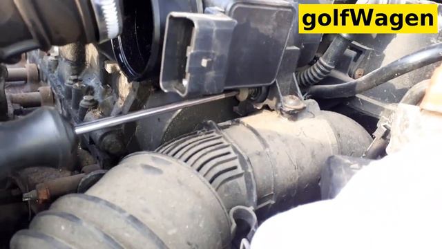 Peugeot 206 1.4hdi MAF sensor replacement смотреть онлайн