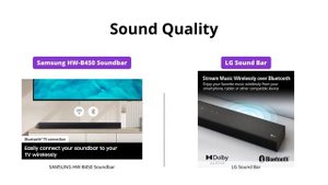 Samsung vs LG Soundbar Comparison