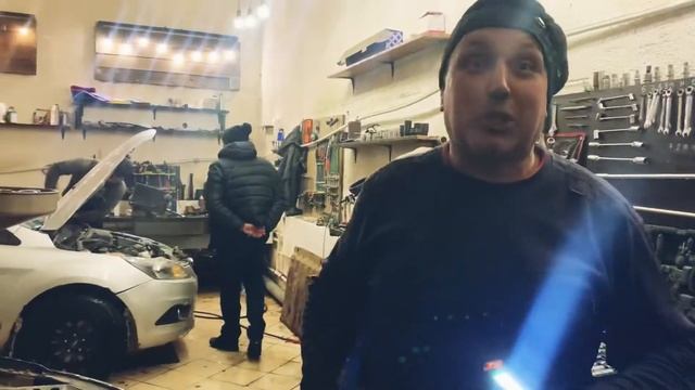 Замена ремня генератора на гранде без натяжитель
