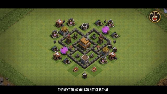 The ULTIMATE TH4 HYBRID/TROPHY[defense] Base 2021!! Town Hall 4 Hybrid Base Design - Clash of Clans смотреть онлайн