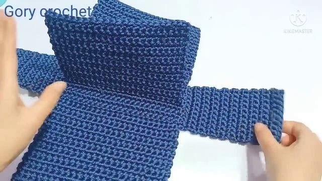 شنطة كروشيه بجزئين من الداخلCrochet Bag/Bolso De Ganchillo/Bolsa De CrochêСумка крючком/tığ Işiçant