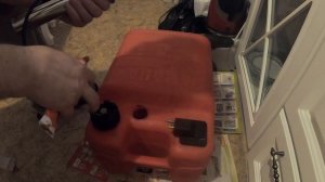 Установка электро . топ.датчика в бак от Yamaha9.9(15) Часть 2 ( окончание работы по установке )