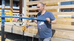 Монтаж винтовых свай своими руками при помощи сваекрута