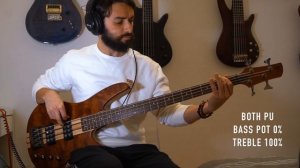 Ibanez SRX750 (SOUND TEST)