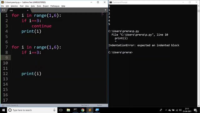 Pass statement in Python | in Hindi