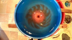 Довожу шлих с помощью "Бубль Гум", есть немного золота.