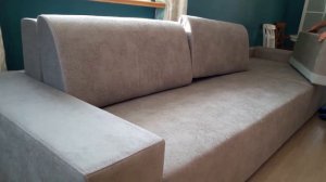 Сборка нового дивана. Очень большой!