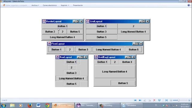 Layout en Java