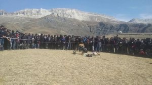 Омар Ханапиев «Самый сильный человек планеты» в с.Гагатли.