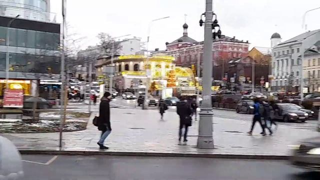 Прогулка по Москве/ часть 2/ Цветной бульвар/ Цирк Никулина/ Нашла Новый год