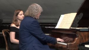 Иоганн Себастьян Бах "Прелюдия Фа-диез Минор" в исполнении Александра Князева