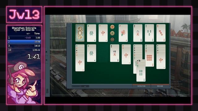 Shenzhen Solitaire | Clear 1 board in 33.05 [WR] смотреть онлайн