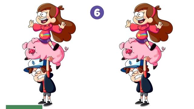 ТЕСТ для разминки мозгов! НАЙДИ ОТЛИЧИЯ Гравити фолз | БУДЬ В КУРСЕ TV смотреть онлайн