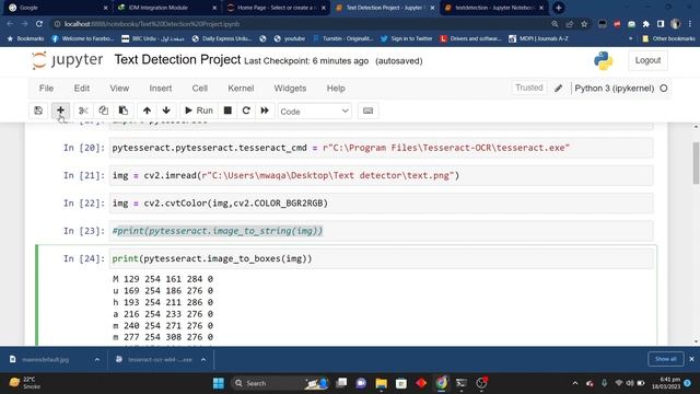 OCR and Text Detection using OpenCV and Python| OpenCV Text Detection and Recognition-@shahzaib_ham