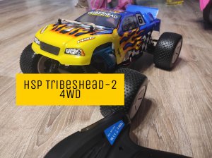 Радиоуправляемая машина трагги HSP Tribeshead-2 4WD масштаб 1:10