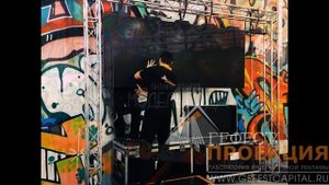 Светодиодный экран 3х2 м с шагом пикселя 3,9 мм на мероприятии «Модель Года»