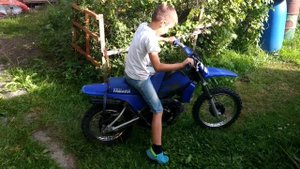 ДЕТСКИЙ МОТОЦИКЛ YAMAHA PW80