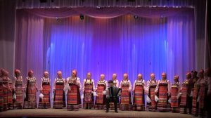 Народный хор русской песни "Криница" - "Эх, при дороге красная рябина"