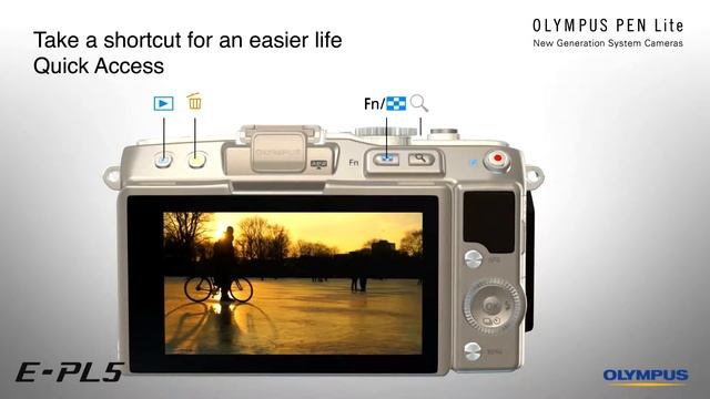 Olympus PEN Lite E PL5 смотреть онлайн