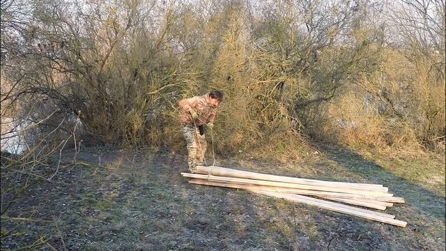 Расширил кладку для установки палатки смотреть онлайн