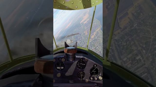 XP-50 сбивает Мессершмитт Bf 109 F, War Thunder, VR.