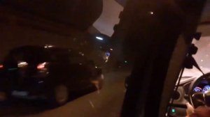 Едем по Сочи на машине.