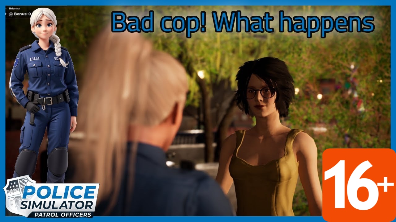 Полицейский симулятор - Английский - 09 - Police Simulator - Bad Cop! What happens?