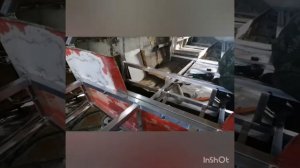 Сварка внутреннего каркаса катера С-54.Тюнинг катера