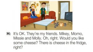 Go Getter 1 Get Grammar Unit 3.1 There's a rat under the sofa with Subtitles