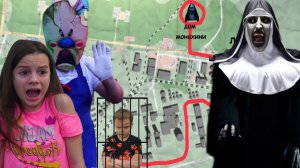 Ульяна и МОРОЖЕНЩИК ищет секретную карту МОНАХИНИ