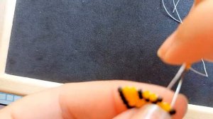 Кирпичное плетение: прибавки и убавки