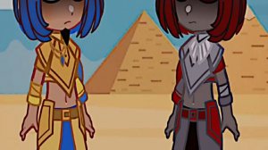 POV:Кефер и Эксатон снова ругаются:') #египтус #кефер #эксатон #лео