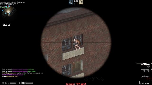 CS:GO ZOMBIE SURVIVAL MOD MAP zm_muhosransk_reborn_v3_r2 On Ghostcap Server смотреть онлайн